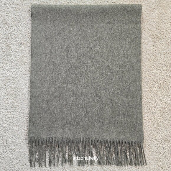 Accessories - NWOT Cashmere Scarf Olive Green